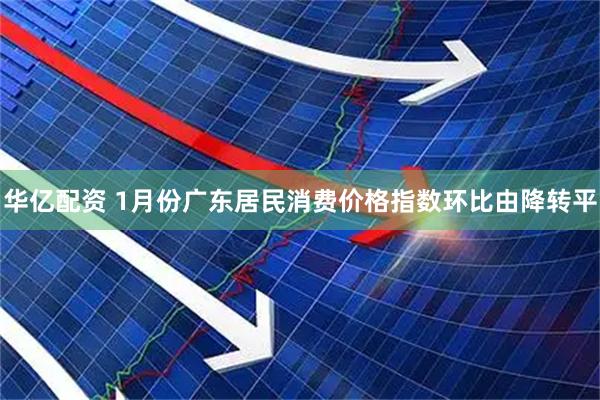 华亿配资 1月份广东居民消费价格指数环比由降转平